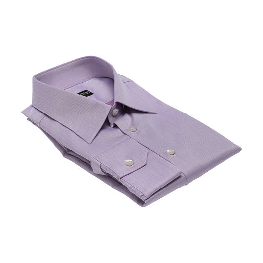690$ ITALIAN LUXURY GERLIN Shirt Pink Jacquard Cotton  1E ZILLI