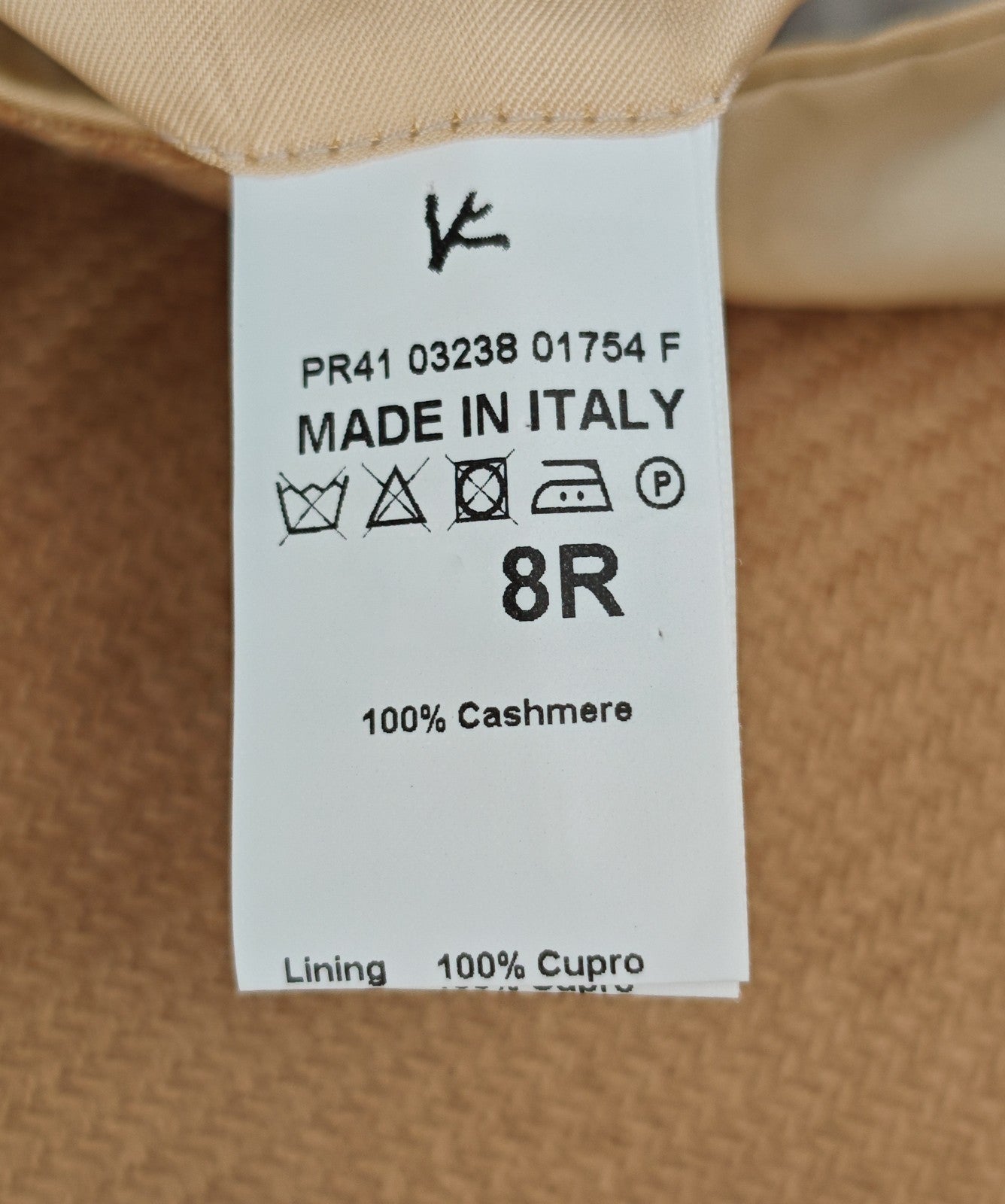 $5800 ISAIA NAPOLI "Domenico" Solid Beige Jacket Sport Coat Knit 100% Cashmere