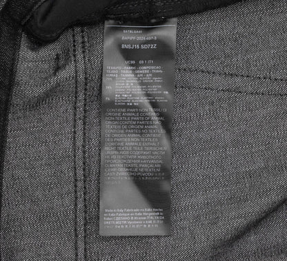 675$ GIORGIO ARMANI Denim Trouser Pant Jeans Cotton Regular Fit  31 US / 47 IT