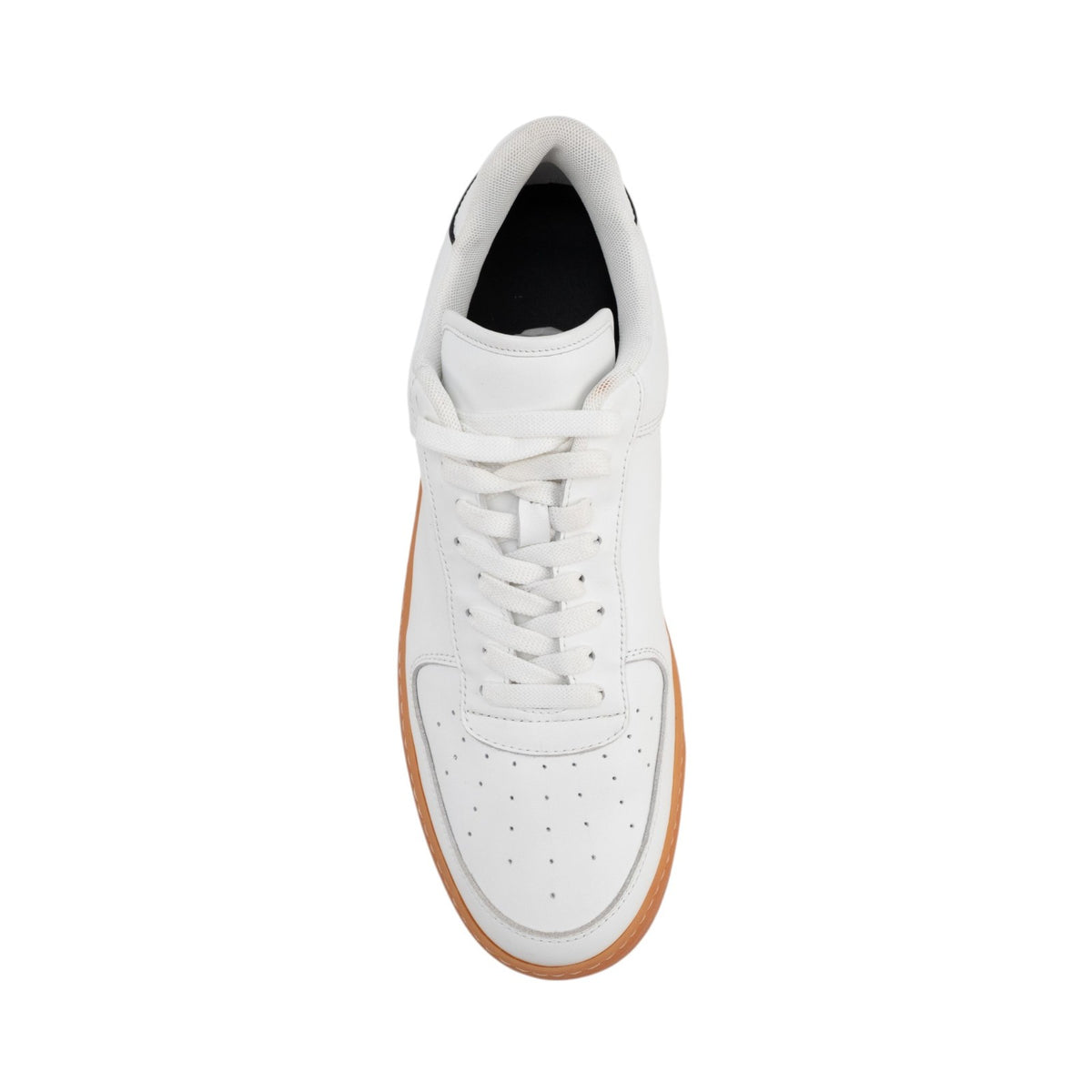 700$ TESTONI Sneakers Calf White + S. Amber Shoes 8 UK / 9 US / 42 IT
