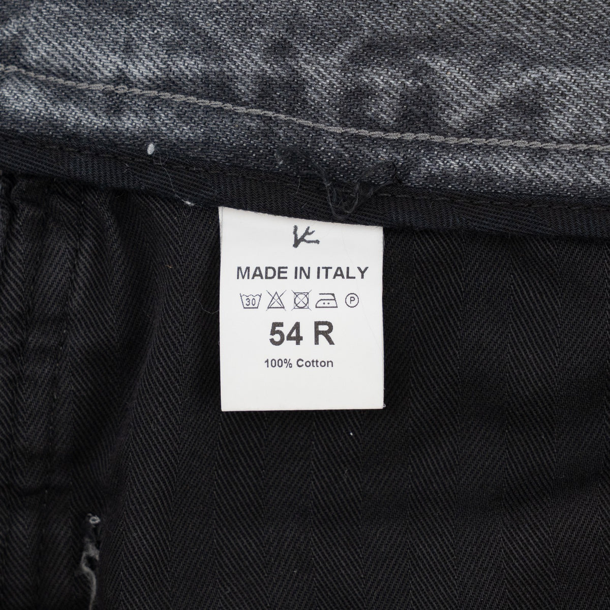 795$ ISAIA Gray Denim Jeans 5 Pocket Pant Cotton 38 US/54 EU Regular Fit