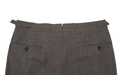 Sartoria DALCUORE NAPOLI Hand-Sewn Suit Double Breasted Wool Gray 38 US 48 EU