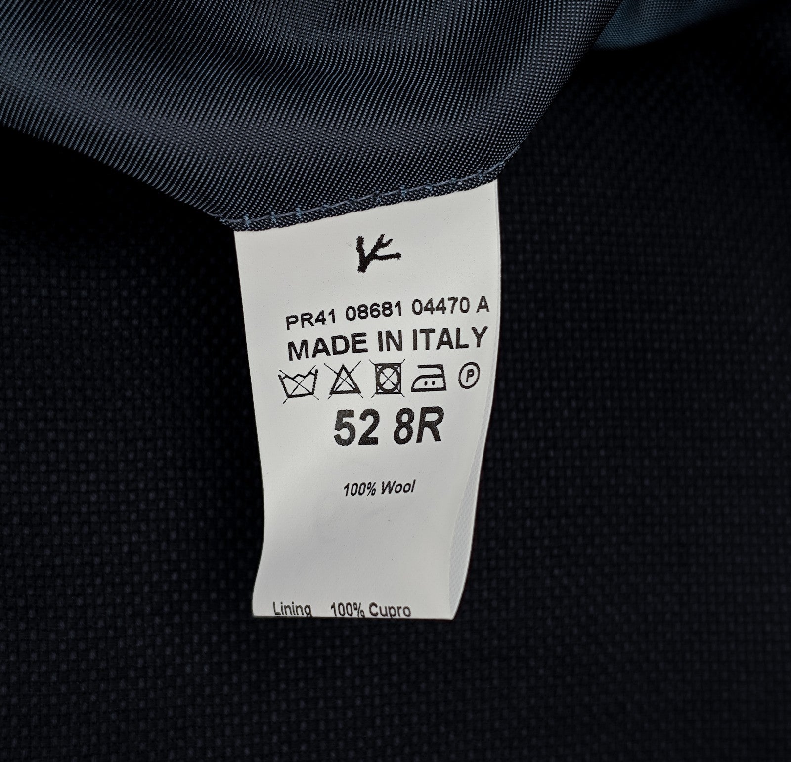 $5990 ISAIA "Capri" Slim-Fit Jacket Sport Coat Blue Knit Wool 42 US / 52 EU 8R