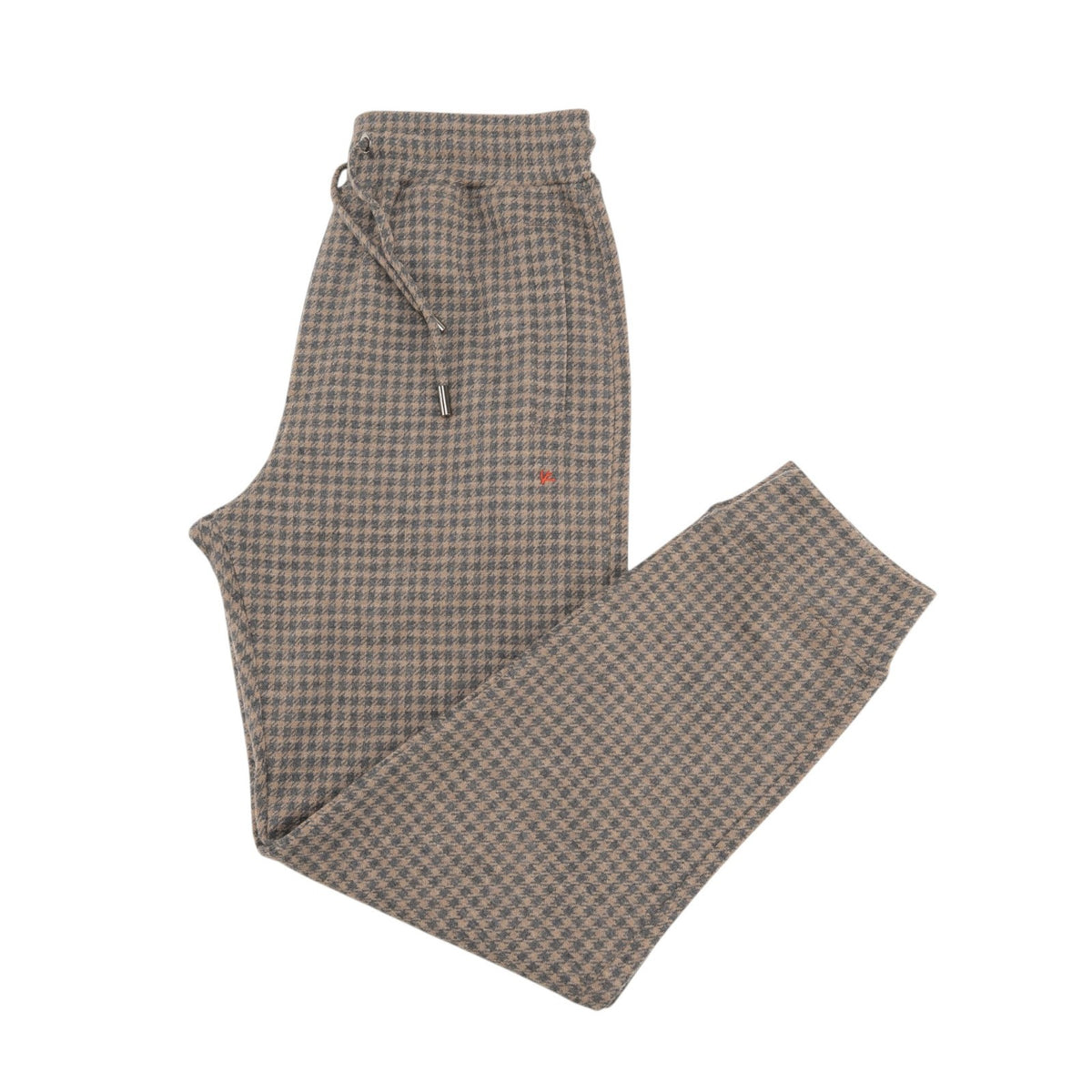 $6850 ISAIA NAPOLI "Capri" Beige Suit Flannel Wool - Drawstring 36 US / 46 EU 8R