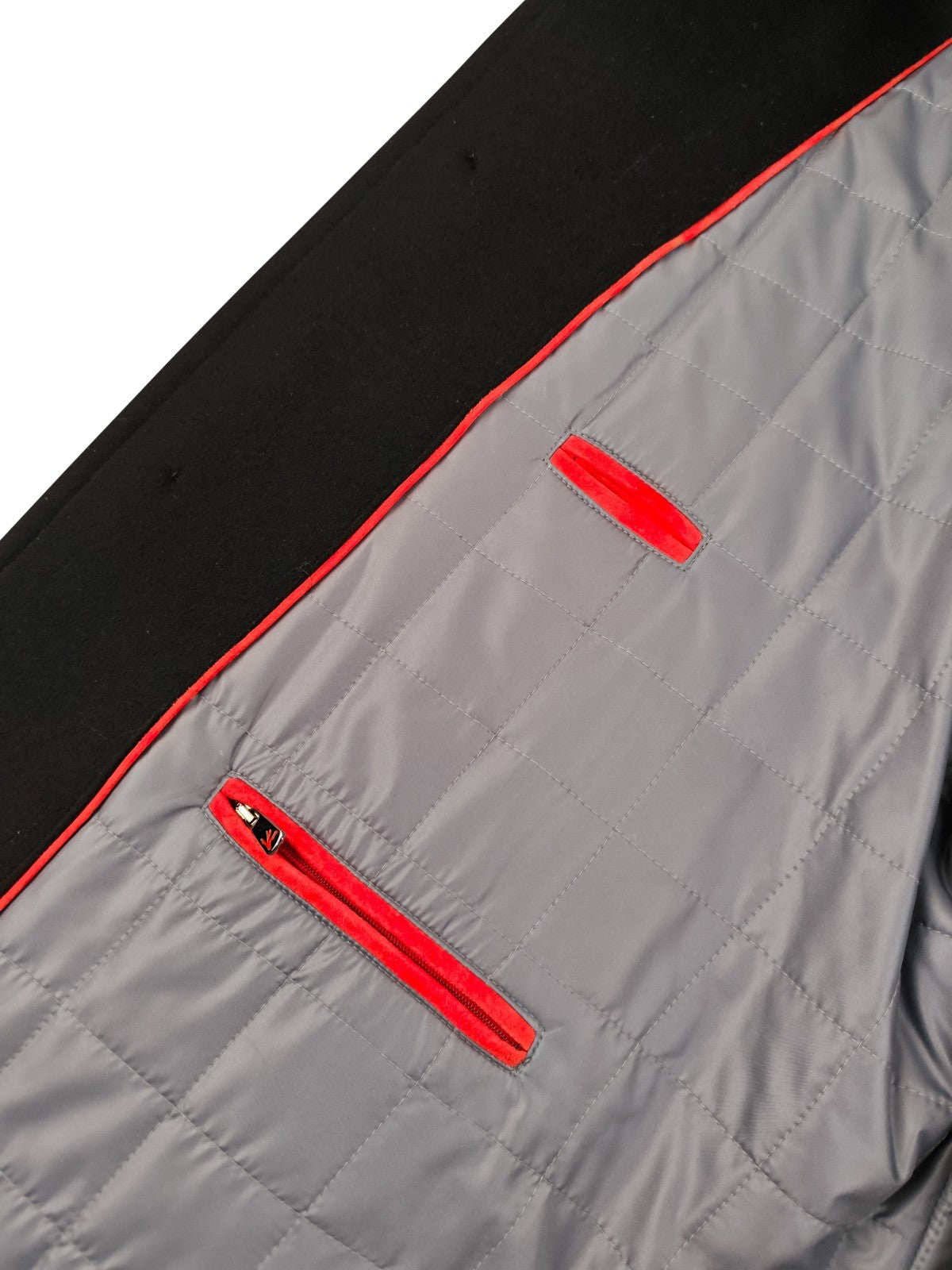 5900$ ISAIA NAPOLI Black Hand-Sewn Car Coat Long Wool 40 US / 50 EU R