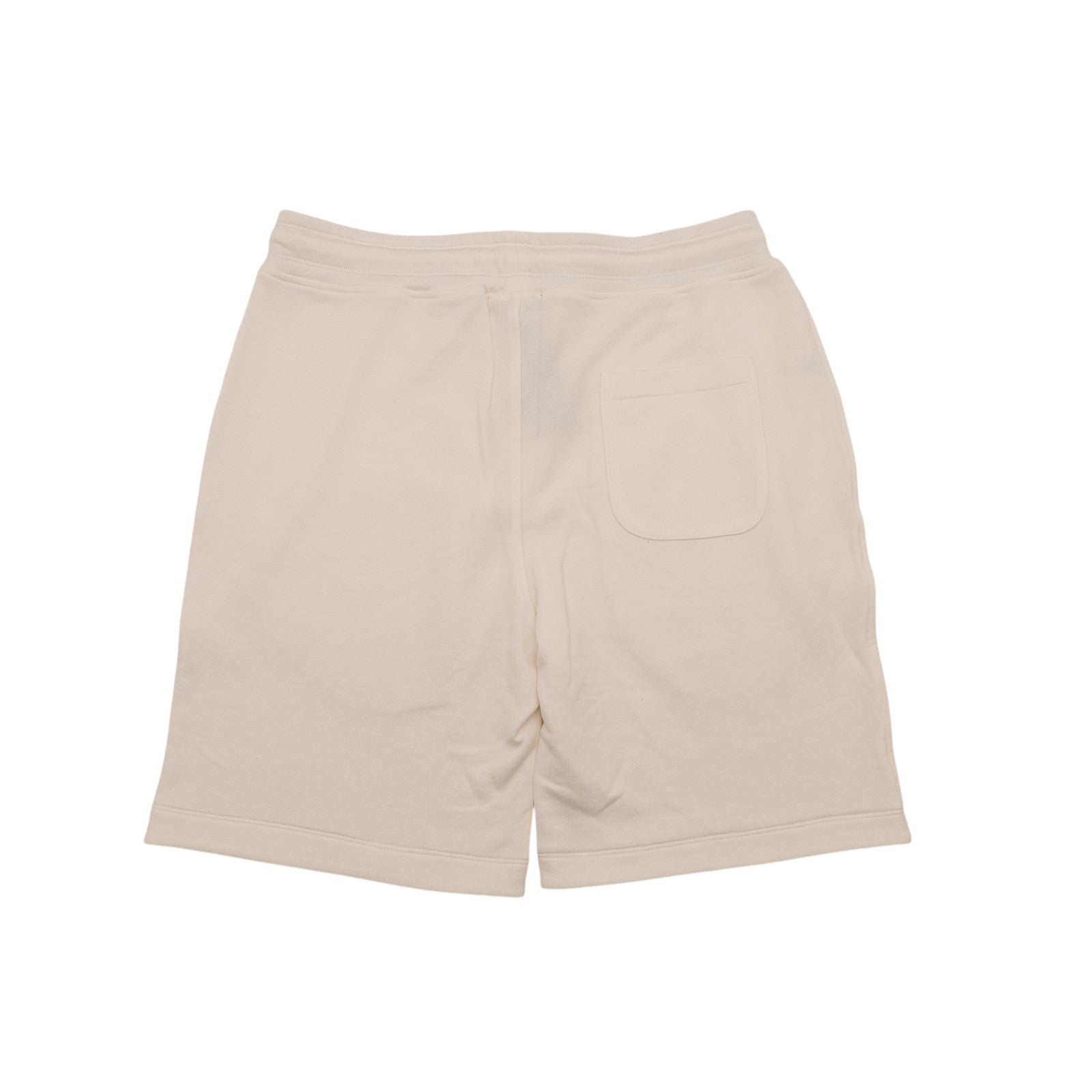1100$ ISAIA NAPOLI Ivory Drawstring Short Track Pant Silk / Cotton Size L