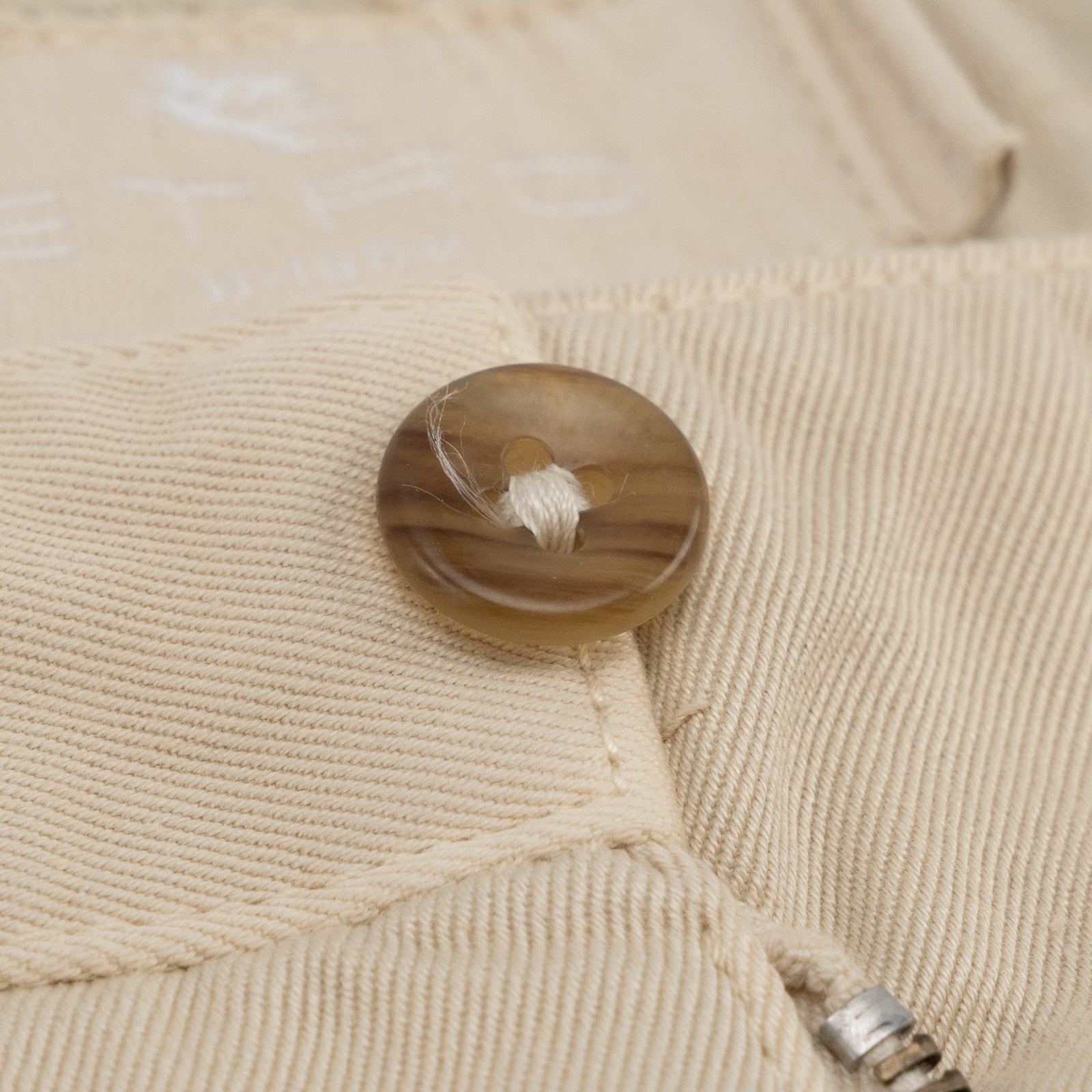 750$ ETRO MILANO Beige Twill Cotton Chino Pant Classic Straight 38 US / 54 EU