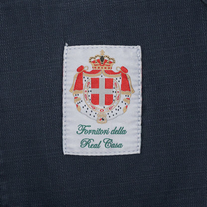 415$ LUIGI BORRELLI NAPOLI Dark Blue Denim 5 Pockets Jeans  36 US / 50 EU
