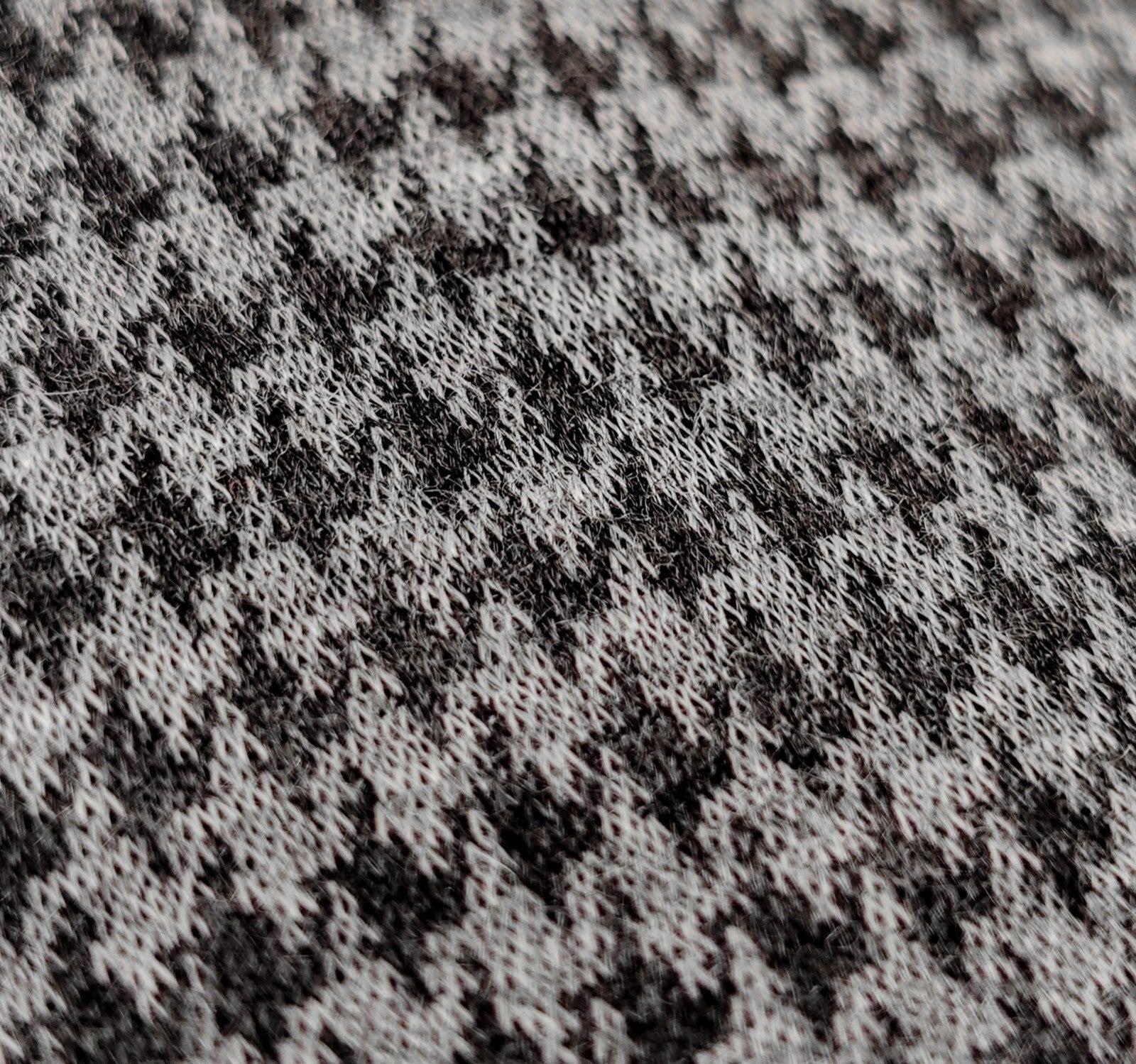 1650$ ISAIA "Comfort Project" Gray Shirt Houndstooth 100% Cashmere 17 - 43