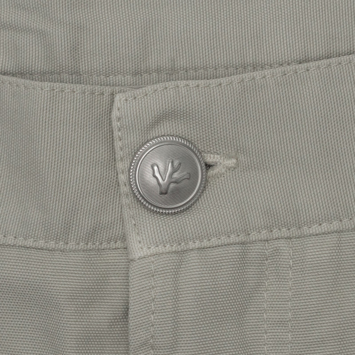 690$ ISAIA NAPOLI Light Grey 5 Pockets Trouser Pant Cotton 38 US / 54 EU