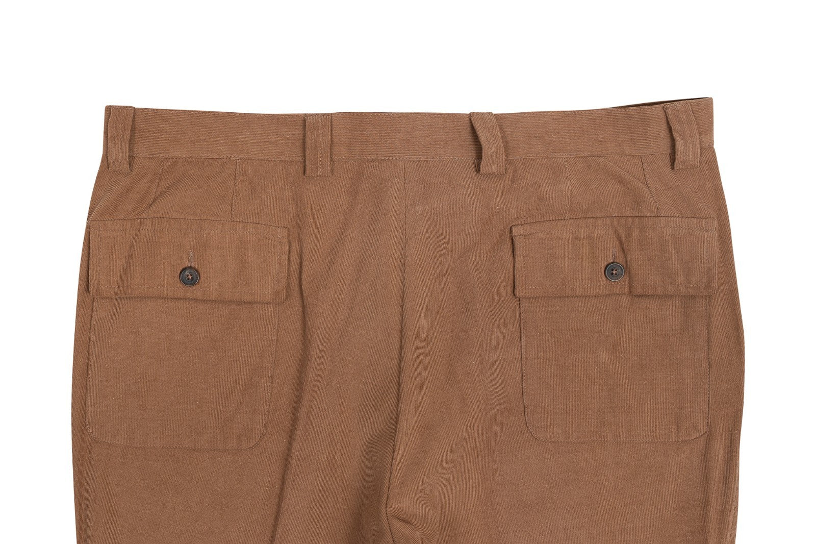 625$ RUBINACCI NAPOLI Rust Trouser Pant Cotton Corduroy 38 US / 54 EU