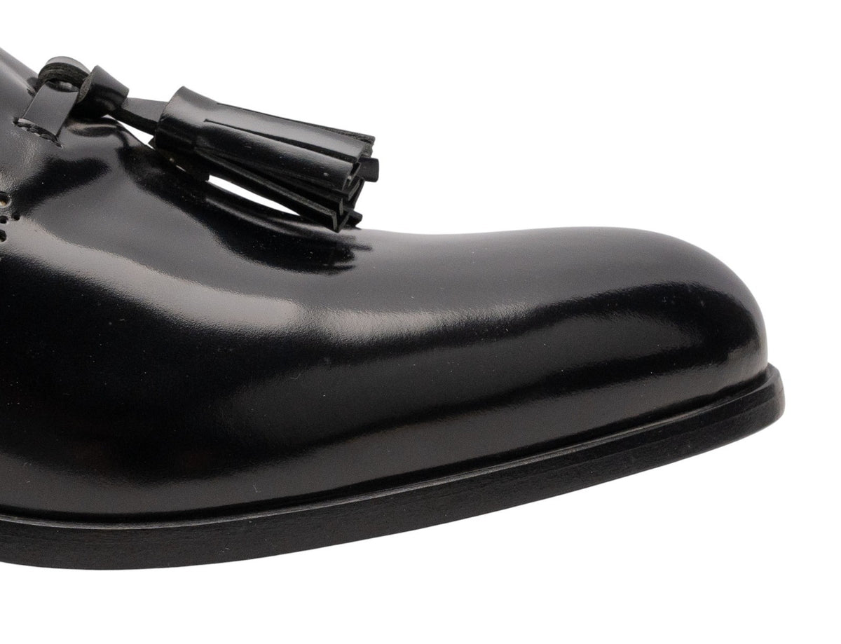 1500$ MARTEGANI 1891 Tassel Loafer Shoes 100% Shell Cordovan 8 UK / 9 US / 42 IT