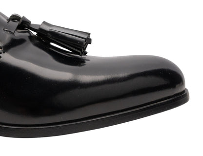 1500$ MARTEGANI 1891 Tassel Loafer Shoes 100% Shell Cordovan 8 UK / 9 US / 42 IT
