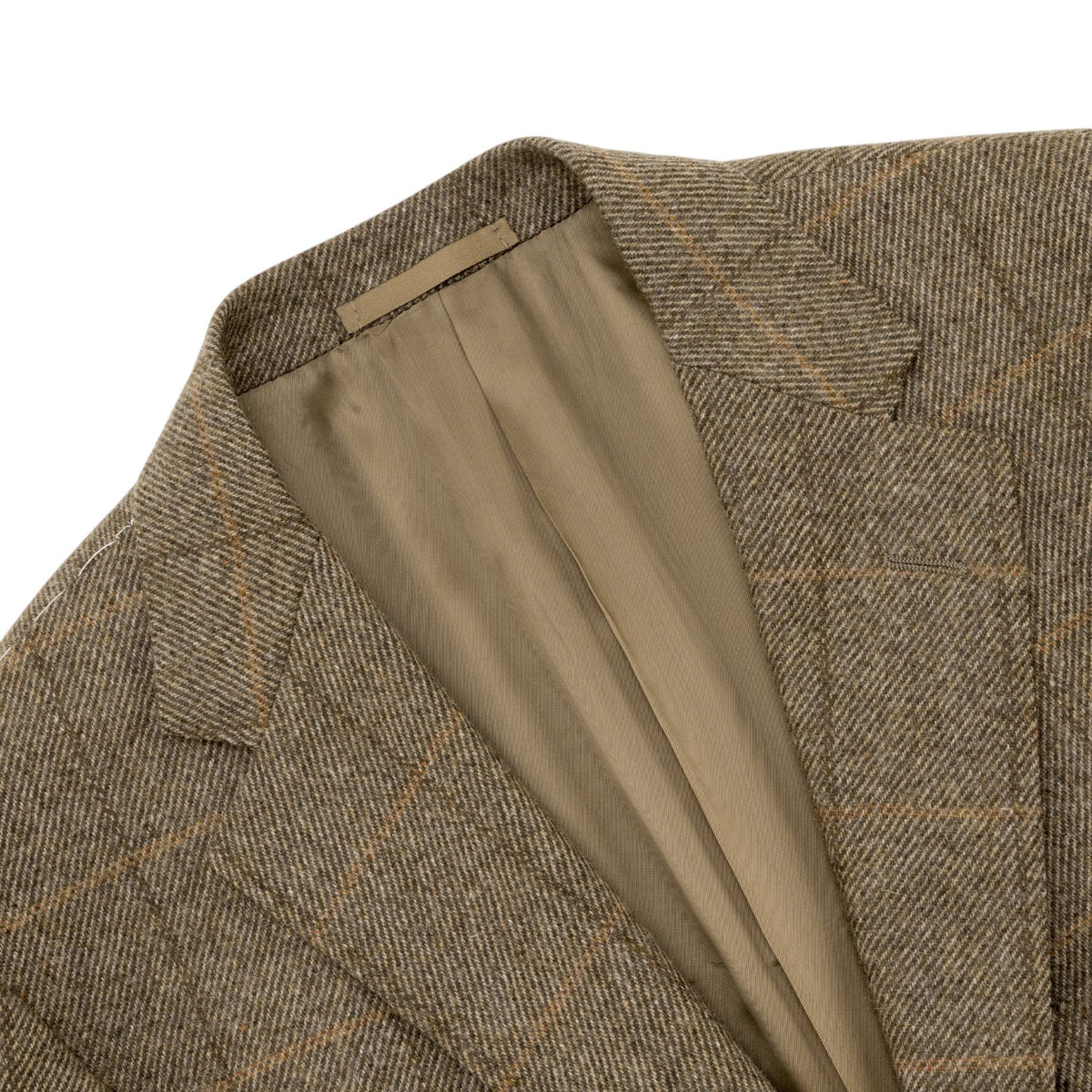 2650$ RAFFAELE CARUSO Brown Sport Coat LORO PIANA Cashmere / Goat 38 US / 48 IT