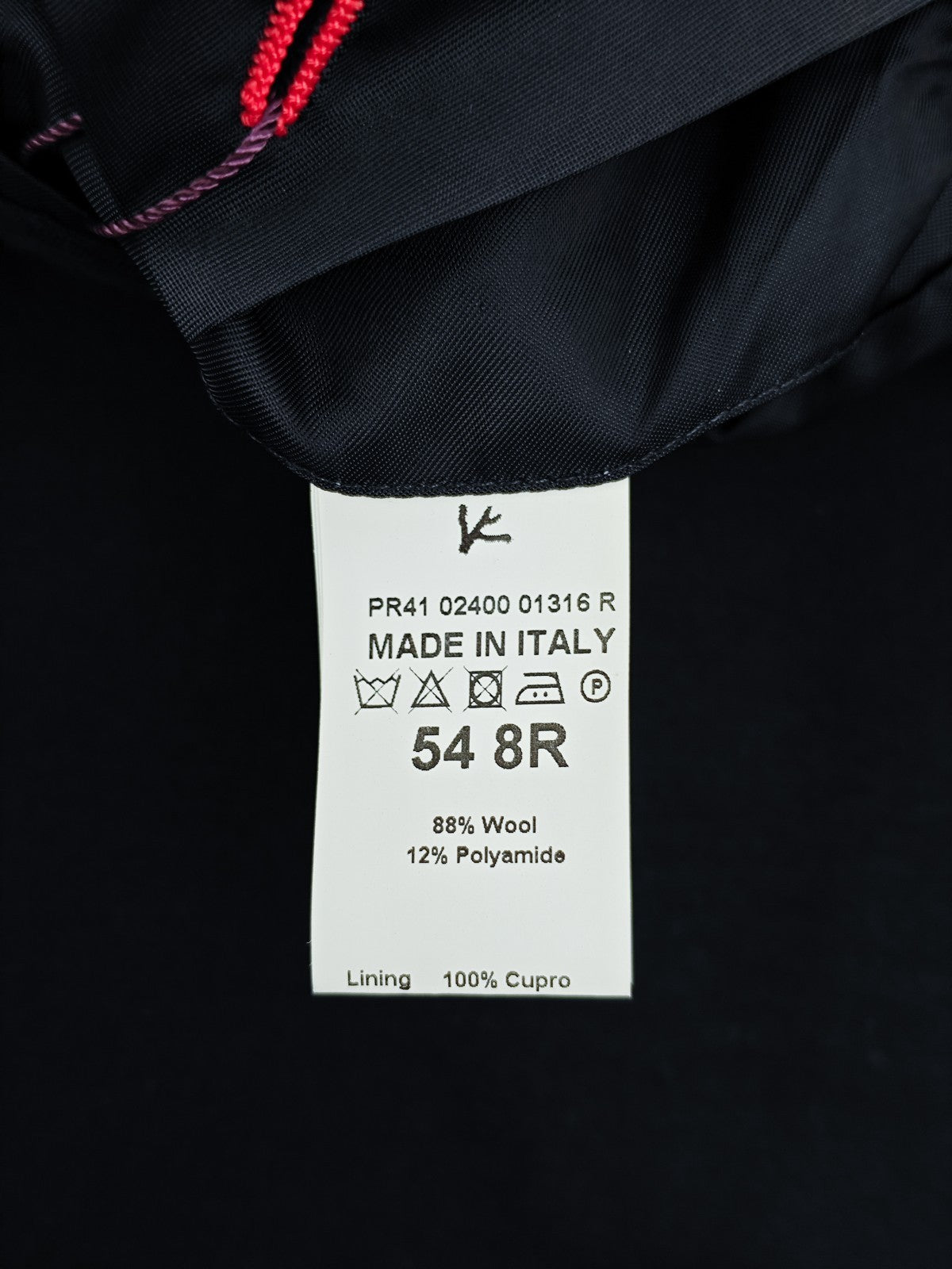 $6190 ISAIA "Capri" Blue Navy Jacket Sport Coat Wool Super 200's  44 US 54 EU 8R