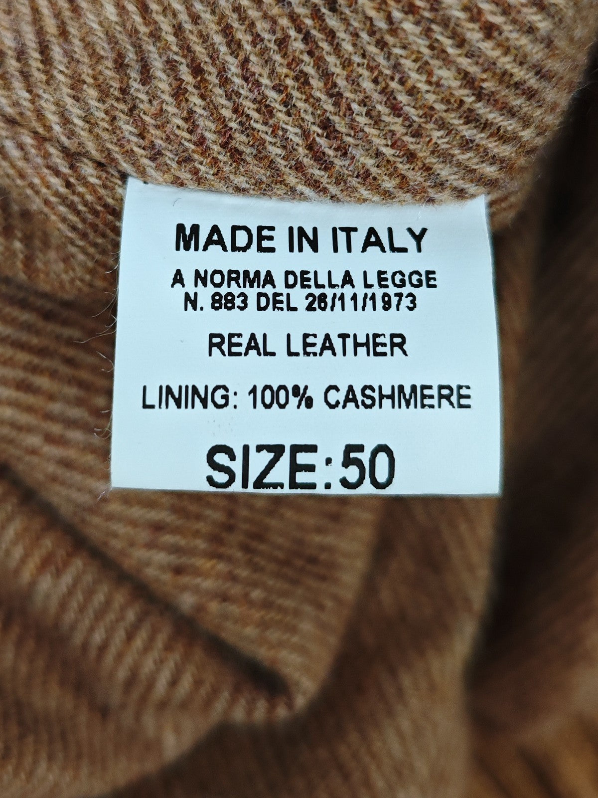 SALFRA Brown Suede Leather Bomber Jacket Cashmere Lined Made Italy 40 US / 50 IT