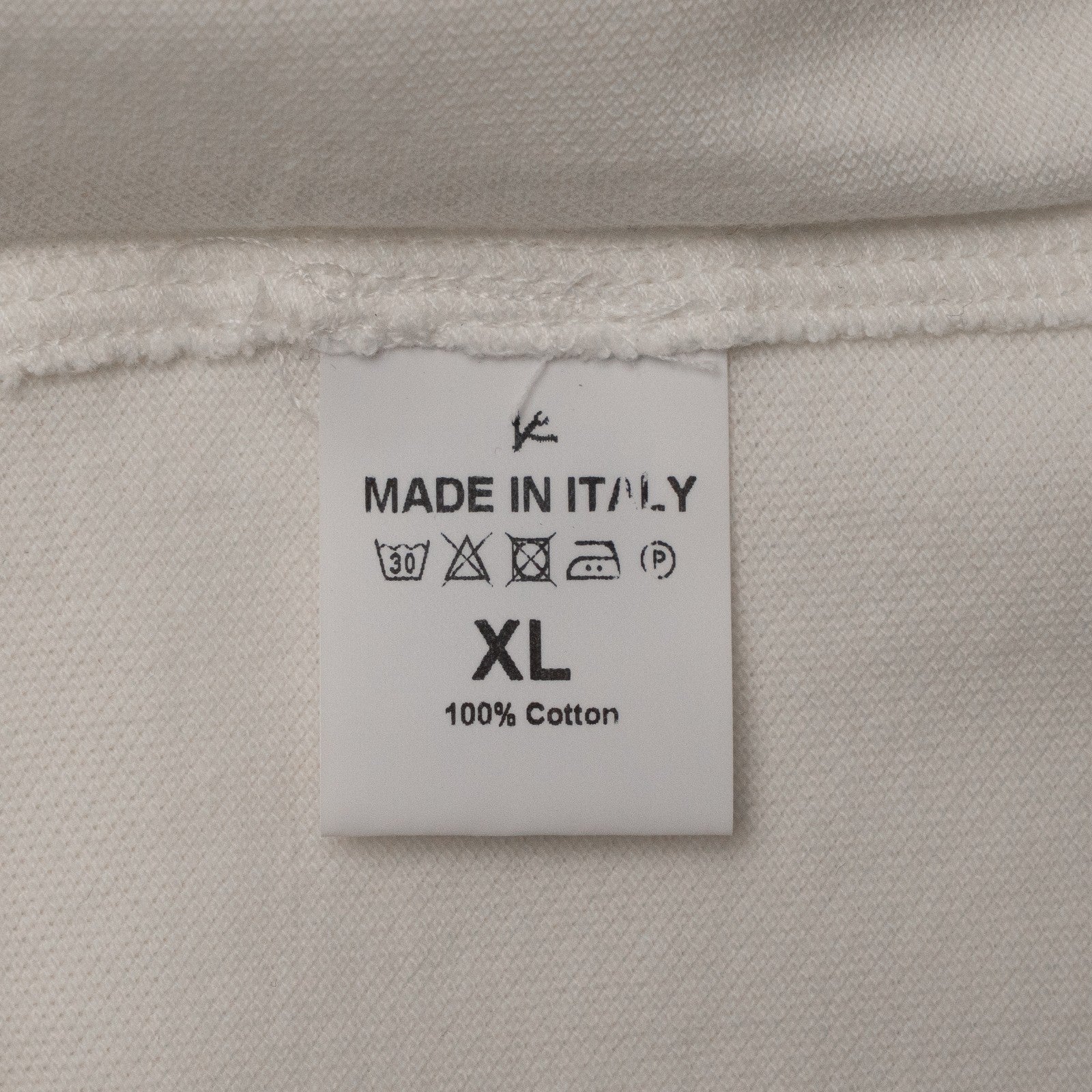 575$ ISAIA NAPOL Cotton Piquet Short Sleeve Polo White Size XL