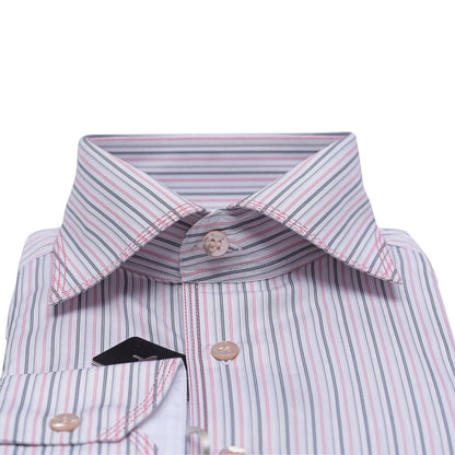 690$ LUXURY GERLIN Shirt TRIPLE STITCHED ALUMO Cotton 16 - 41  1O ZILLI