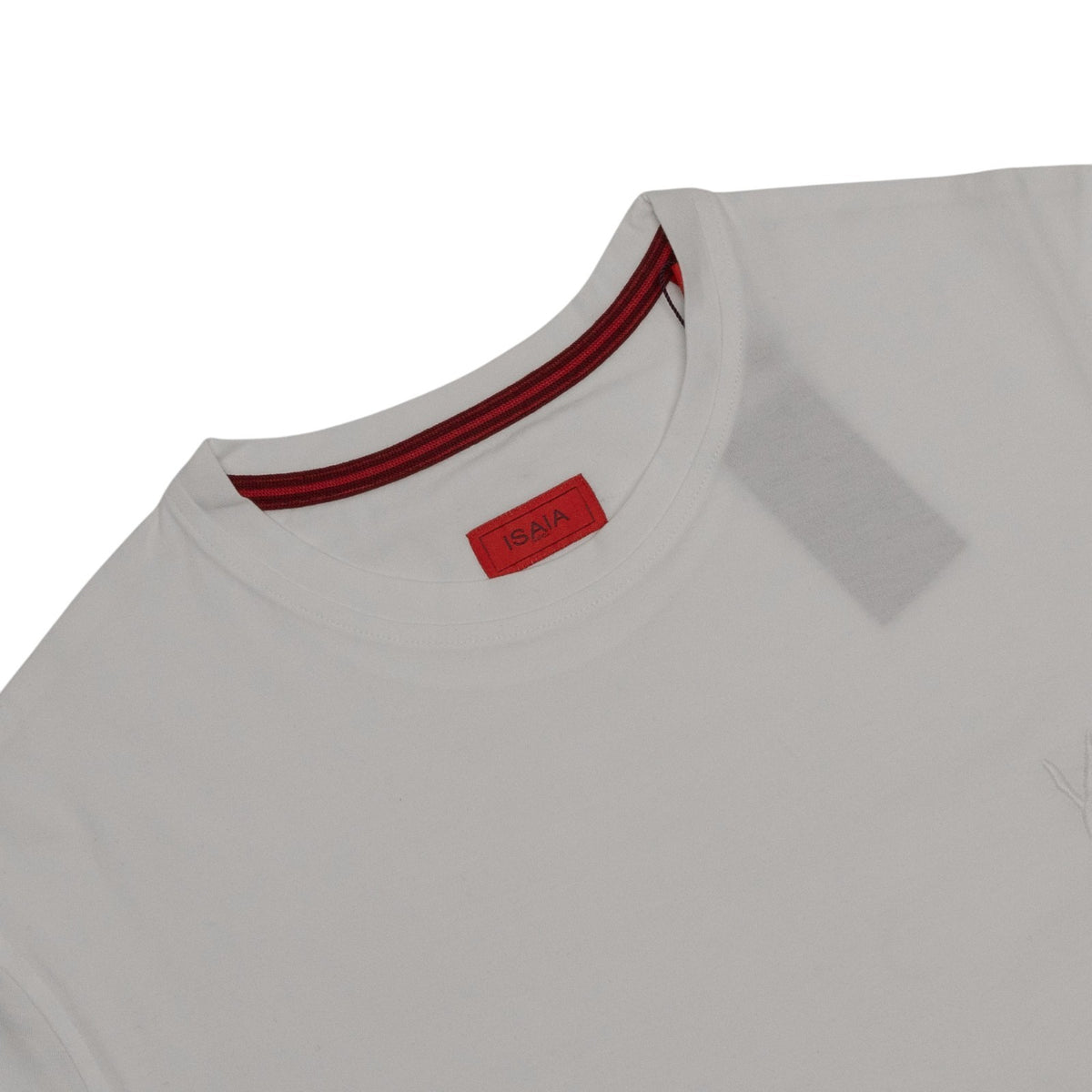 450$ ISAIA NAPOLI White T-Shirt Jersey Cotton - Size XS - Made in Italy