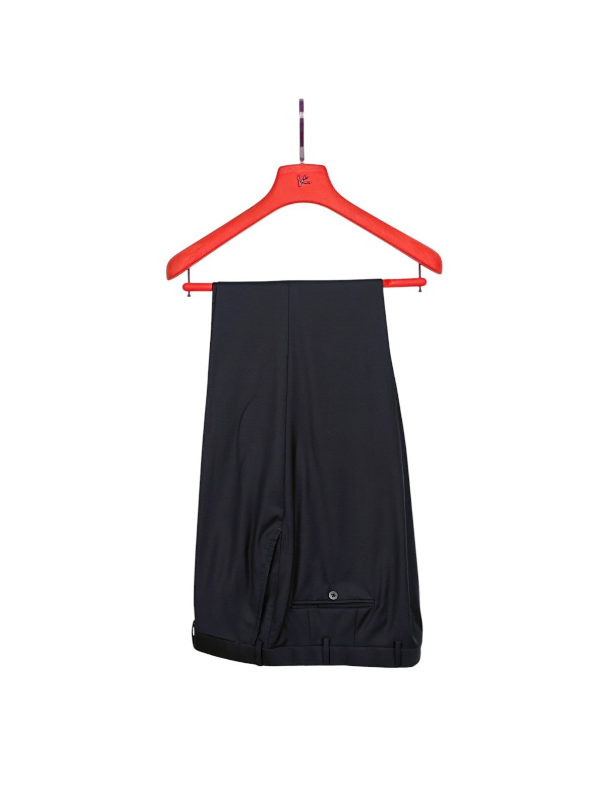 $6500 ISAIA NAPOLI Blue Midnight Hand-Sewn Suit Wool 100's  48 US / 58 EU