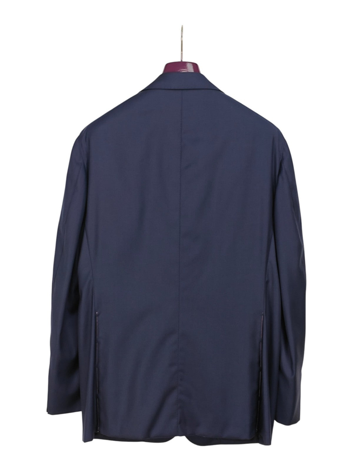 $2700 SARTORIA PARTENOPEA Blue Full Handmade Suit Wool 150's  46 US / 56 EU  7R