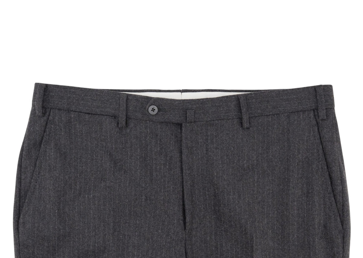 $7100 ISAIA NAPOLI "Marechiaro" Dark Gray Suit Wool / Cashmere  44 US / 54 EU 8R
