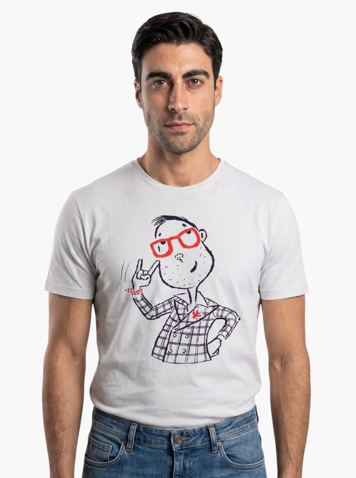 475$ ISAIA NAPOLI White T-Shirt Short Sleeve Cotton - Size XL - Made in Italy