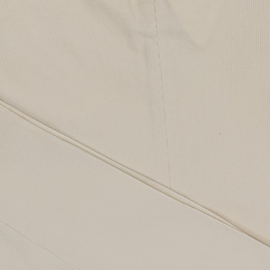 625$ RUBINACCI NAPOLI "Luca" Ivory Cotton Corduroy Trouser Pant Made in Napoli