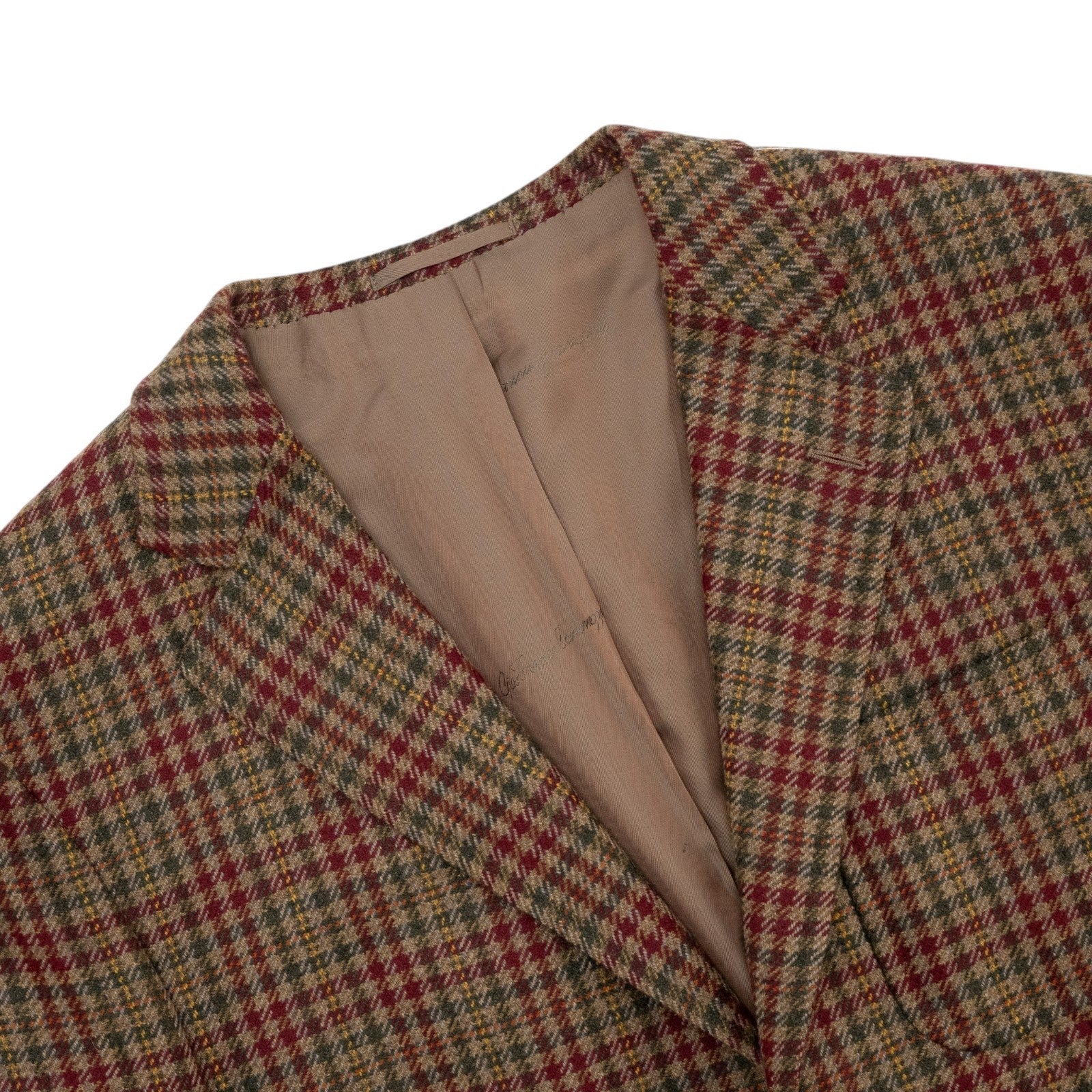 1650$ BONMEZZADRI by CARUSO Jacket Sport Coat 100% Cashmere Brown 38 US / 48 IT
