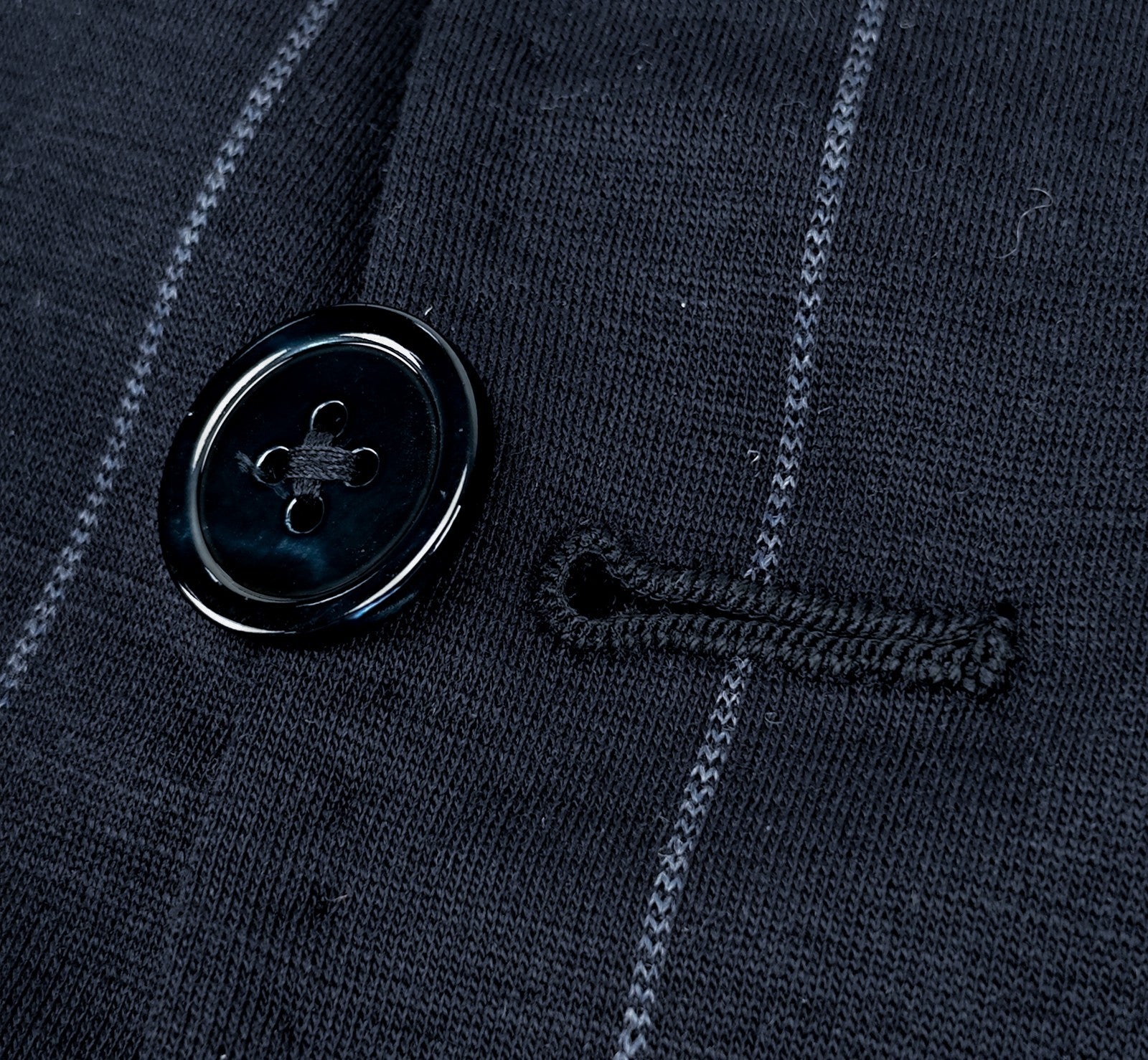 $5725 ISAIA "Capri" Blue Striped Sport Coat Jersey Wool Comfort 42 US / 52 EU 8R