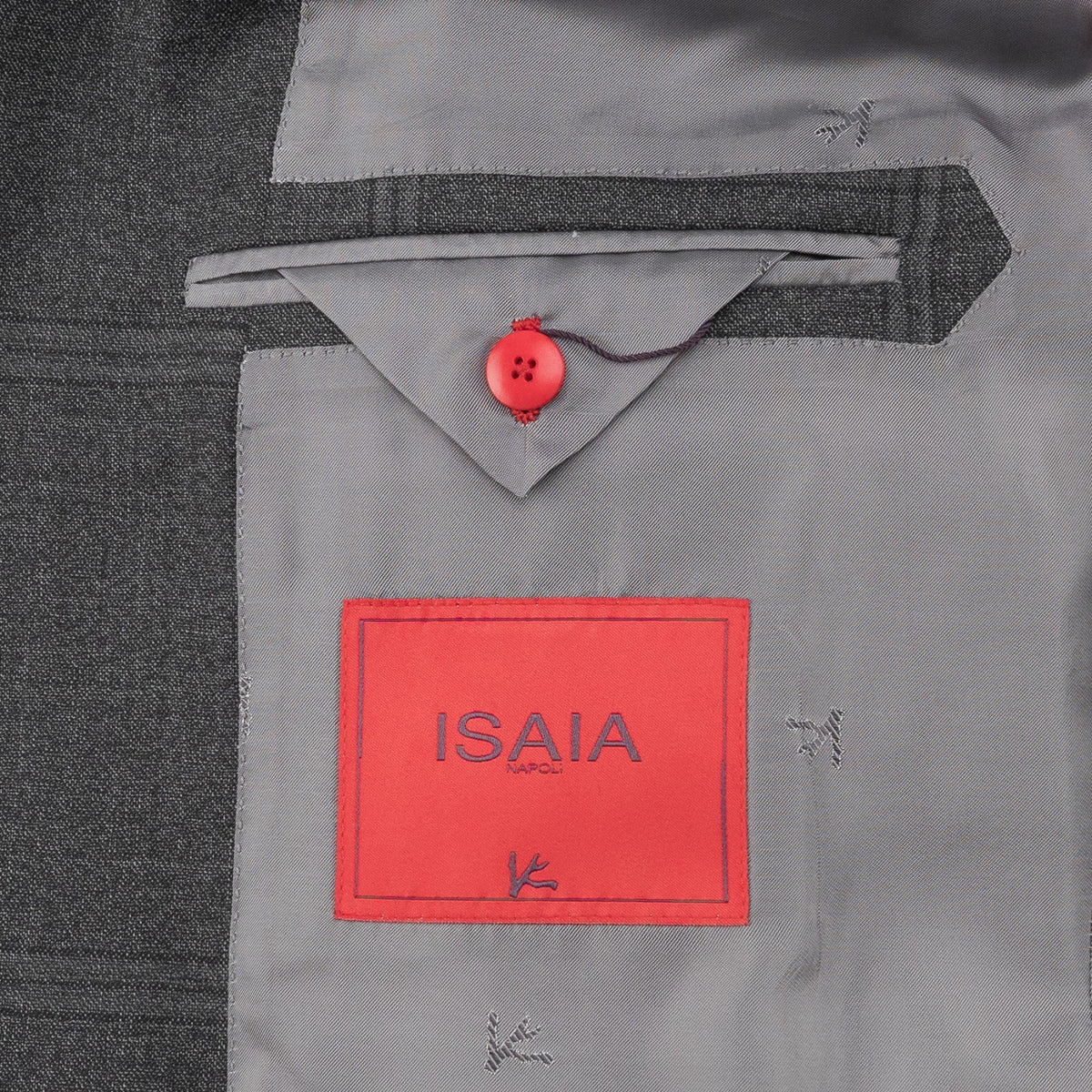 $6600 ISAIA NAPOLI "Marechiaro" Gray Suit Fine Wool 4 Season 46 US / 56 EU 7R