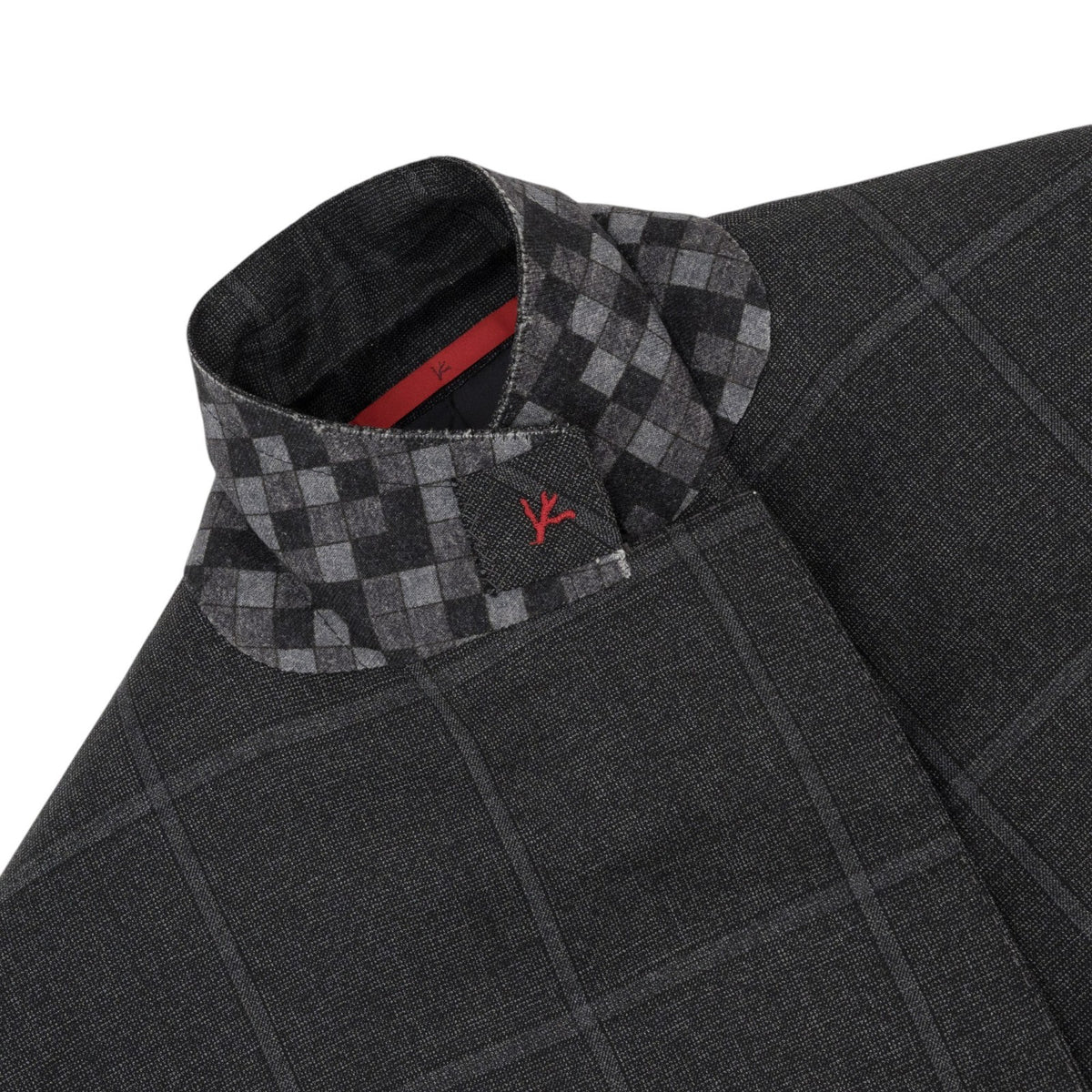 $6600 ISAIA NAPOLI "Marechiaro" Gray Suit Fine Wool 4 Season 44 US / 54 EU 7R