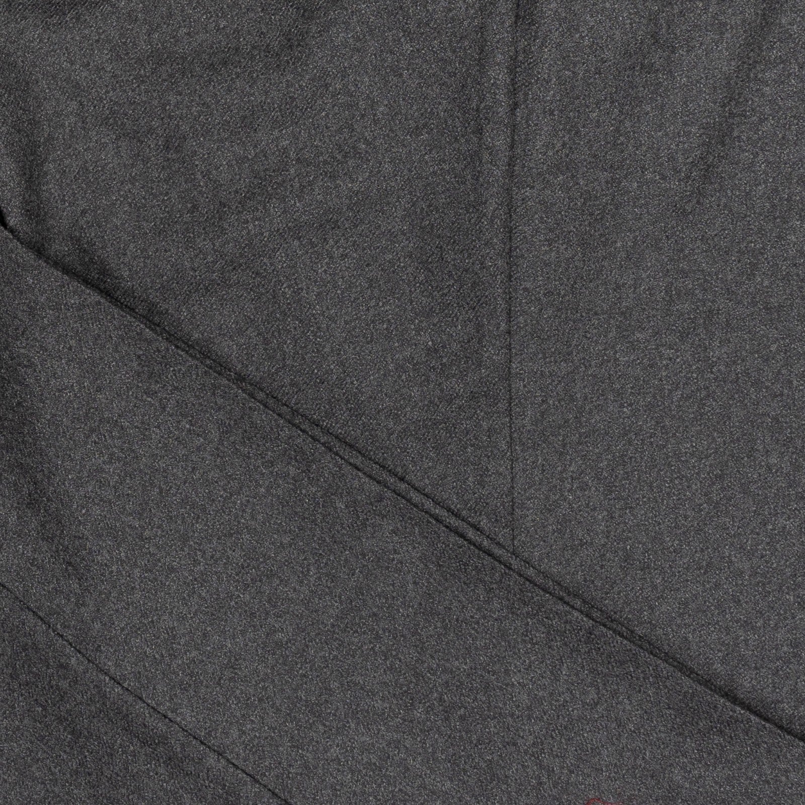 670$ RUBINACCI NAPOLI "Manny" Gray Flannel Wool High Rise Pant 36 US / 52 EU