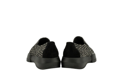 1150$ GIORGIO ARMANI Runway Shoes Woven Mesh Tech + Suede 5 UK / 6 US / 39 IT