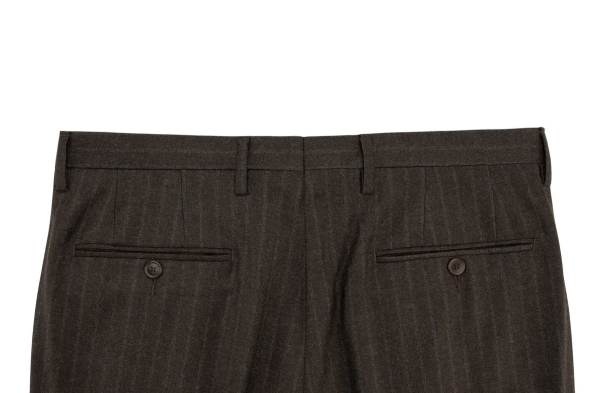1450$ BONMEZZADRI by CARUSO Handmade Suit Wool 130's Brown 40 US / 50 IT  8R