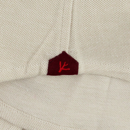 740$ ISAIA NAPOLI Dress Shirt Beige Jersey Stretch Medium Cotton 16 - 41