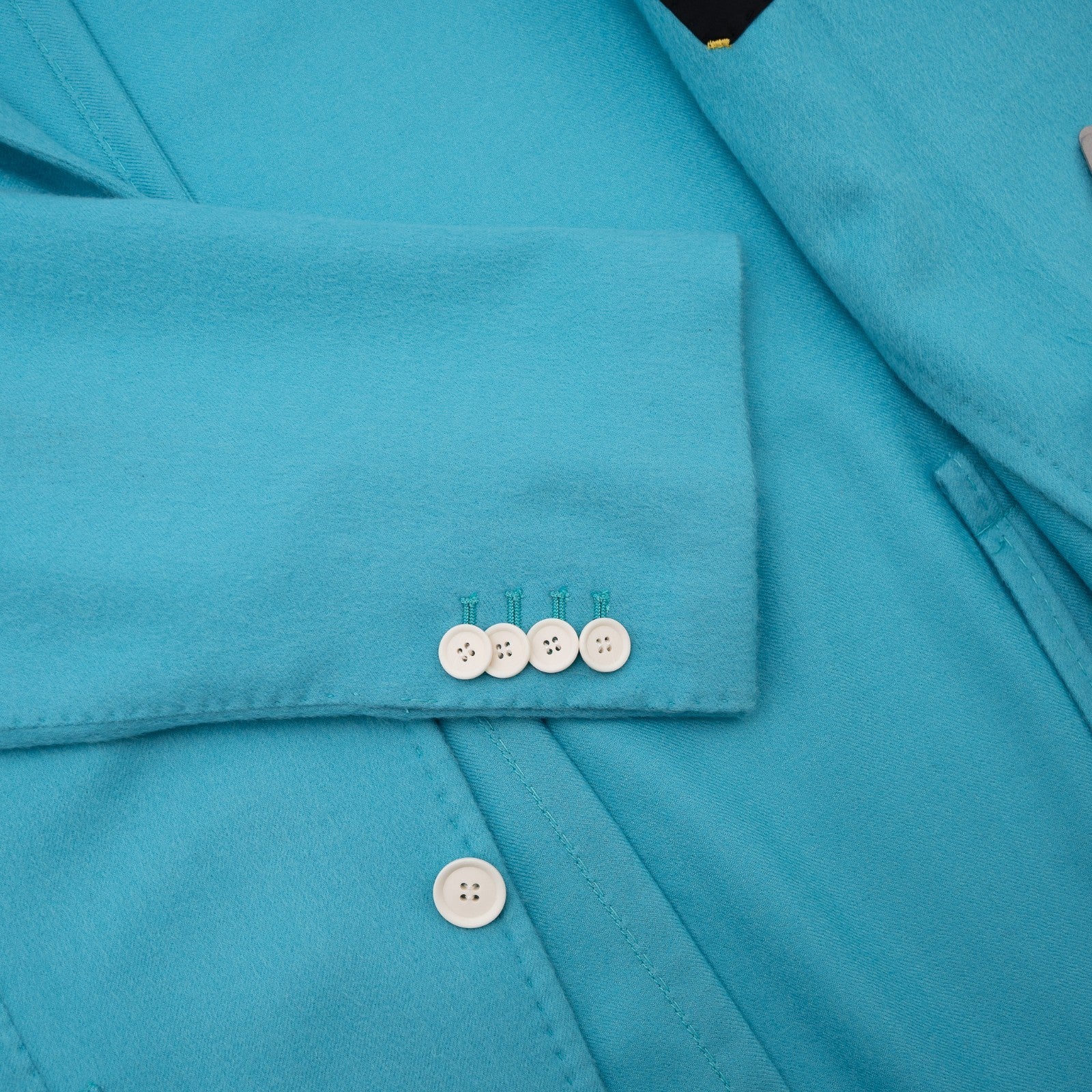 3200$ SARTORIO KITON NAPOLI Turquoise Jacket Sport Coat Cashmere 40 US / 50 EU