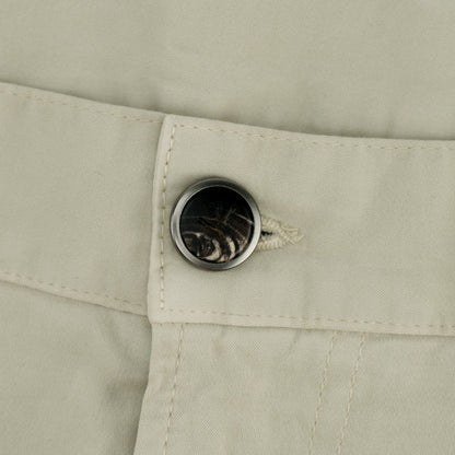 850$ ISAIA NAPOLI Light Gray 5 Pocket Pant Cashmere Cotton Slim Fit