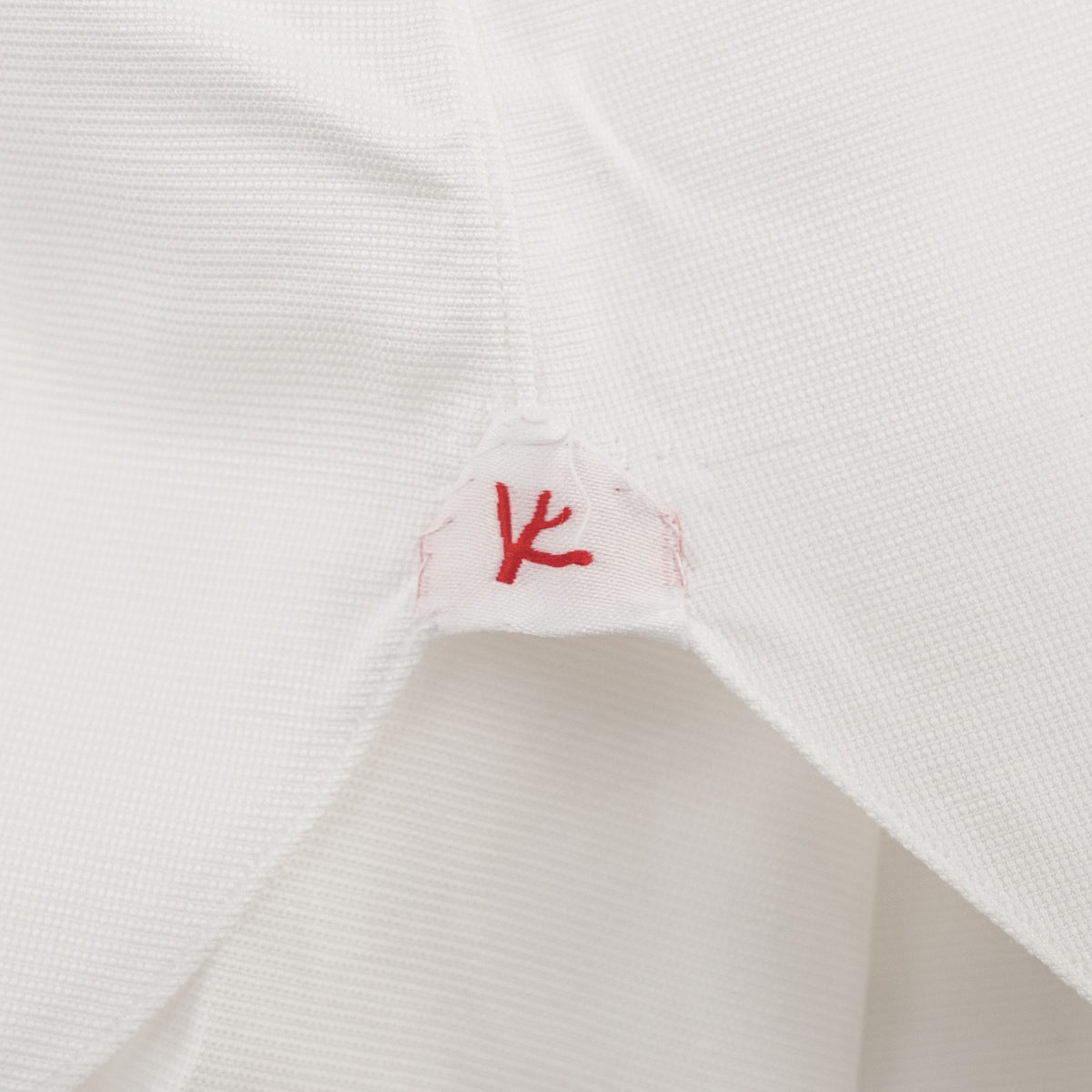 780$ ISAIA "Mix" Dress Shirt French Cuffs White Oxford Cotton 18 - 45