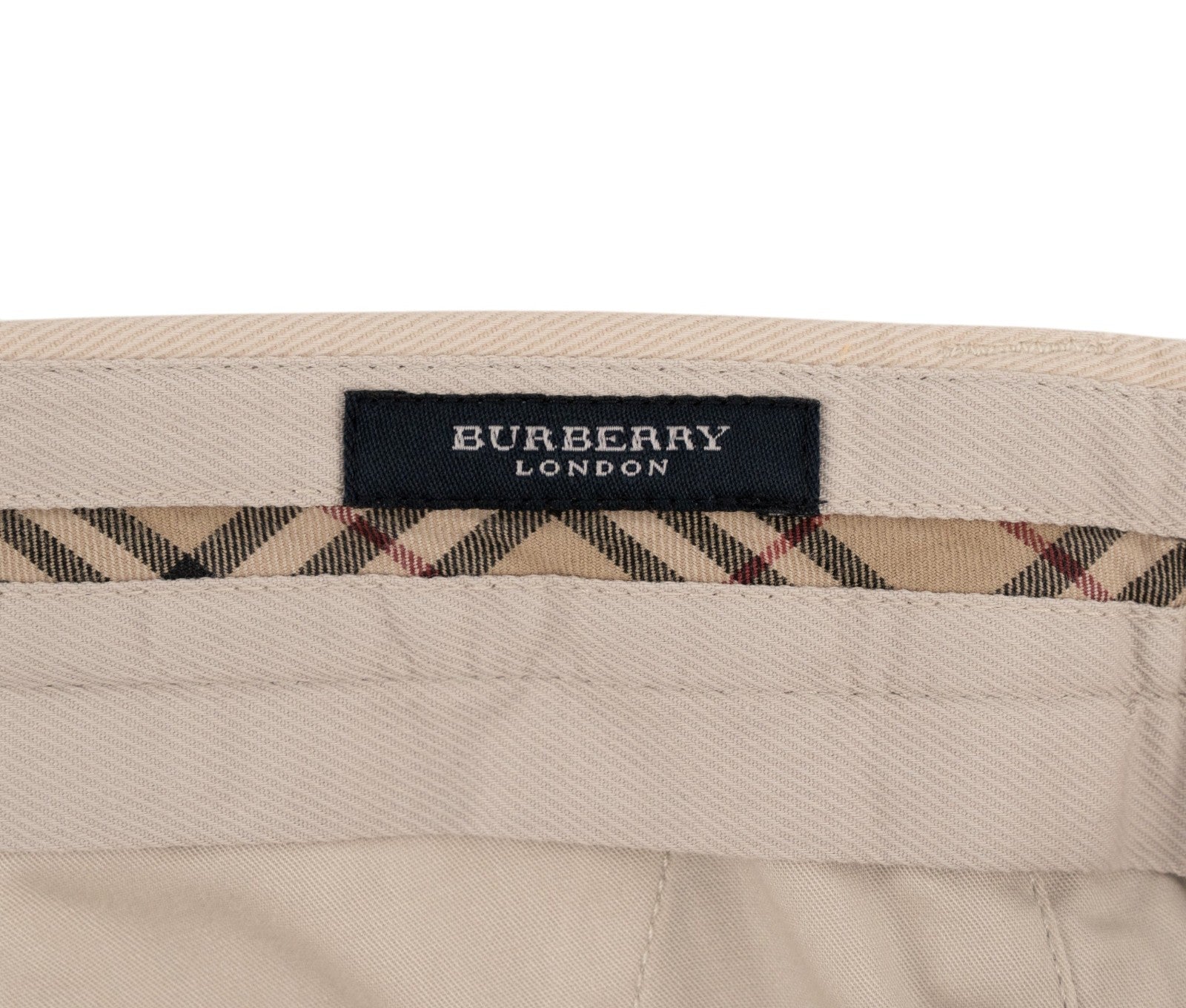 700$ BURBERRY Beige Chino Pant Cotton Regular Fit 44 US / 60 EU - Made in Italy