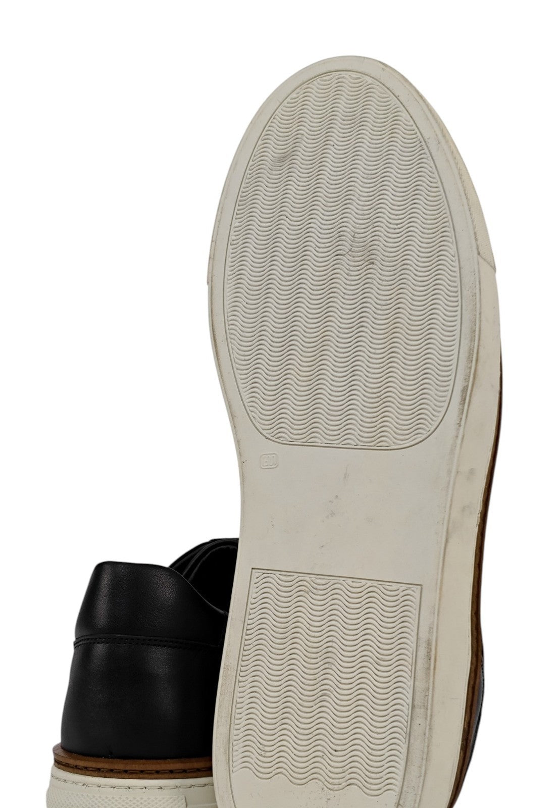 850$ TESTONI Black Calf Leather + Saffiano Sneakers Shoes 8 UK / 9 US / 42 IT