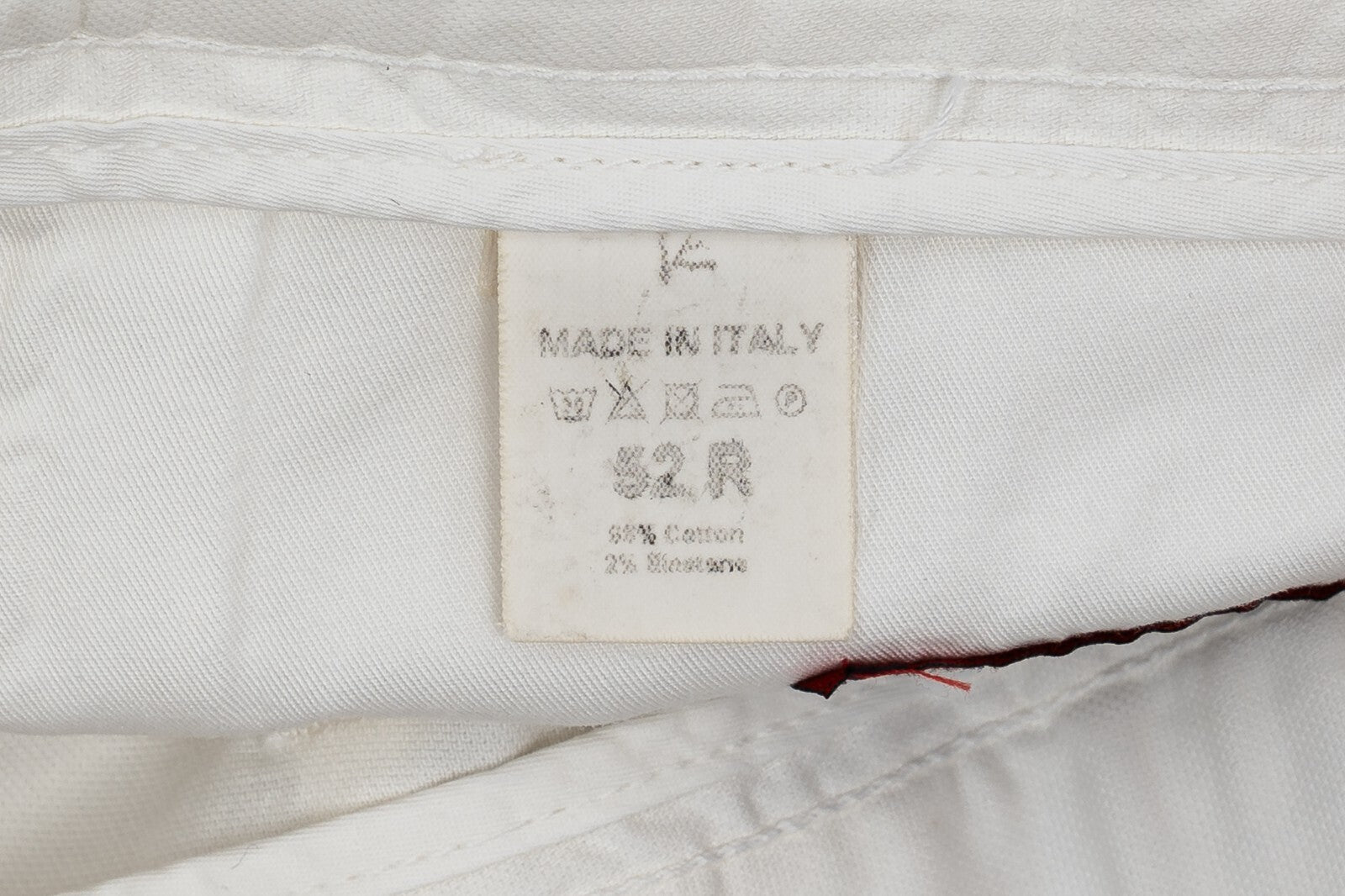 650$ ISAIA NAPOLI White 5 Pockets Short Pant Cotton 36 US / 52 EU