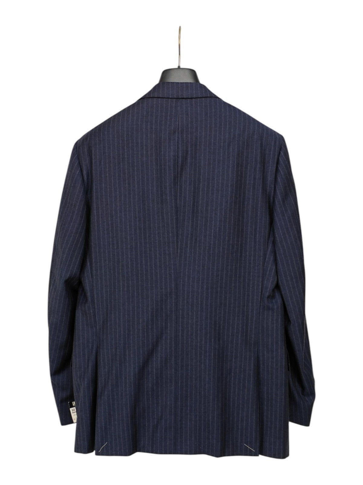 $1450 CORNELIANI Blue Striped Suit Wool / Cashmere 40 US / 50 EU  6R