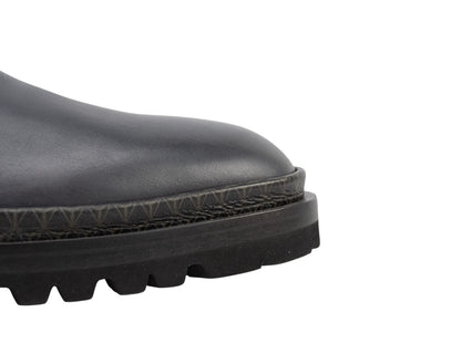 700$ TESTONI Slip On Sport Napa Calf Asphalt 8 UK / 9 US / 42 IT