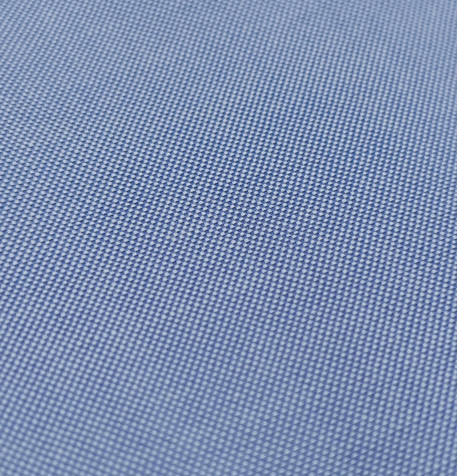 780$ ISAIA NAPOLI "Mix" Dress Shirt Blue Solid Oxford Cotton 15.75 - 40