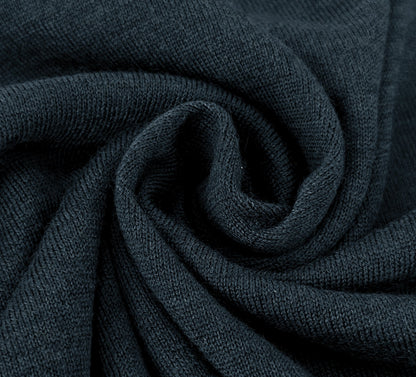 1100$ ISAIA NAPOLI Blue Petroleum Crewneck Sweater Fine Wool Tailored Fit