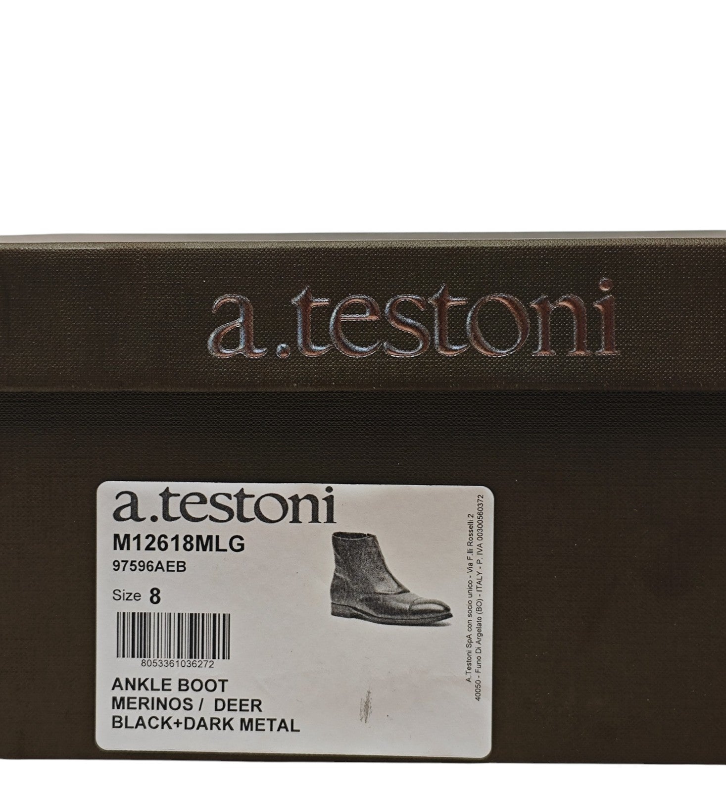 1450$ TESTONI Ankle Boot Shoes Deerskin / Lining Merinos Wool 8 UK 9 US  42 IT