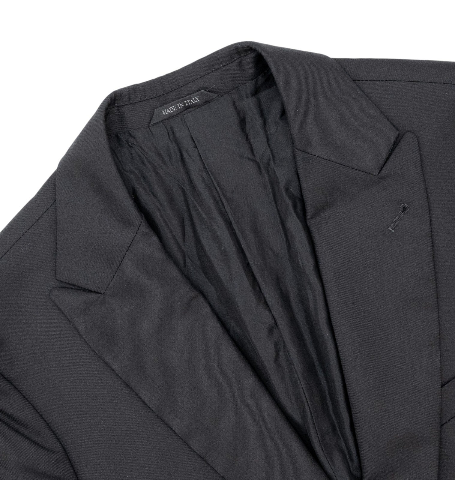2550$ GIORGIO ARMANI SOHO Jacket Sport Coat Wool Cashmere Black 42 US / 52 IT
