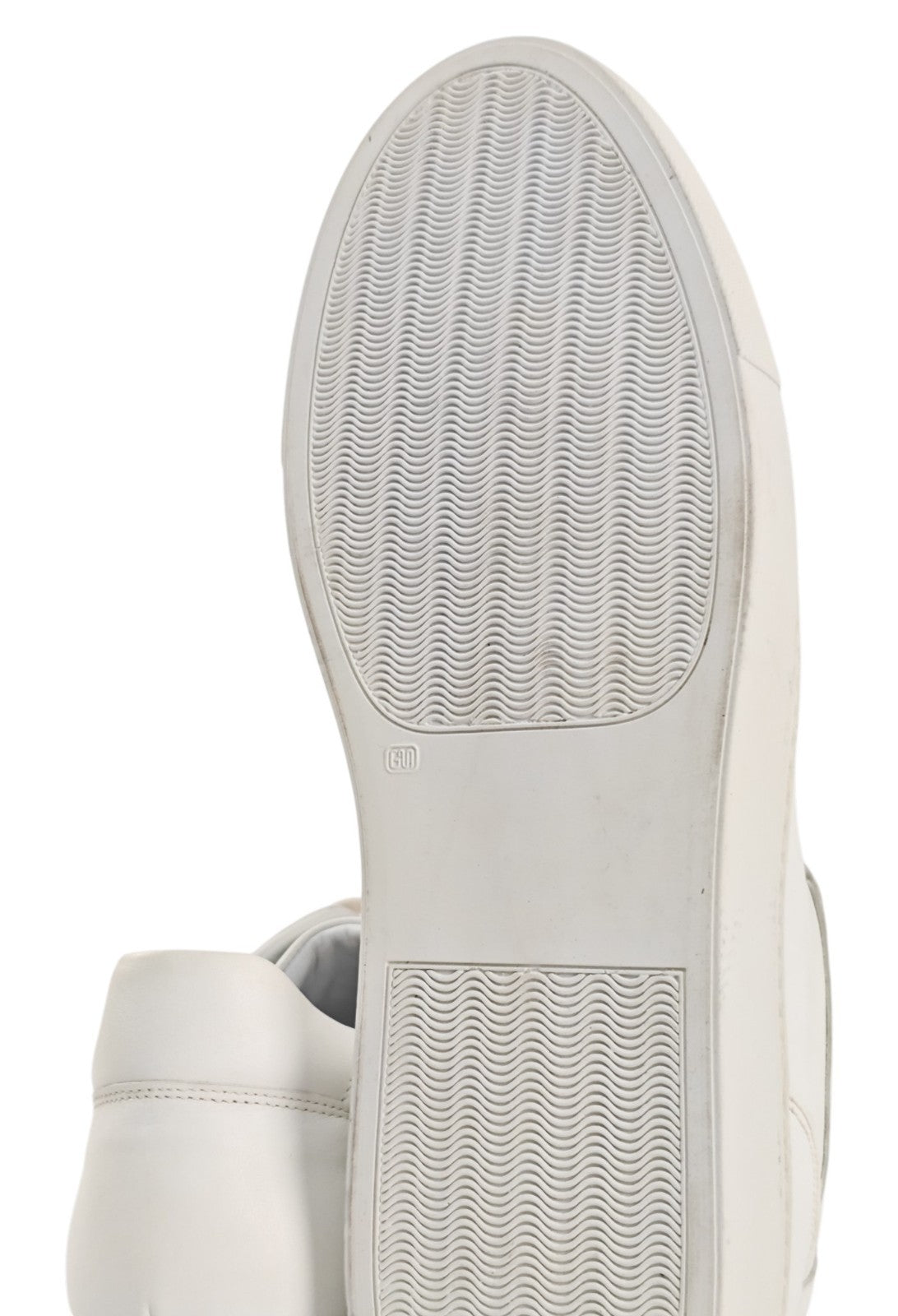 850$ TESTONI White Sneaker Shoes Calf + Saffiano 8 UK  / 9 US / 42 IT