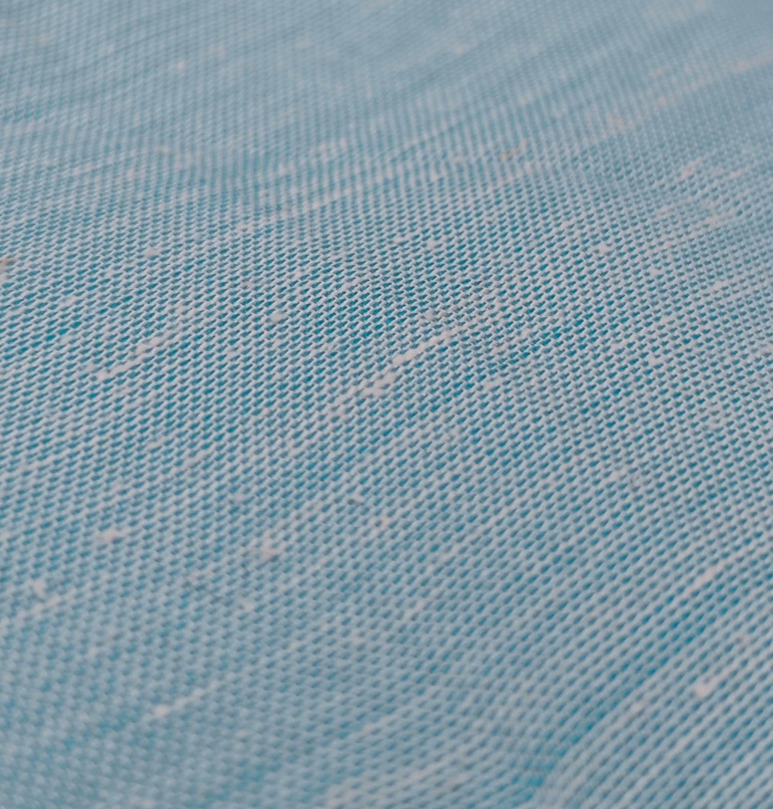 790$ ISAIA NAPOLI "Mix" Sky Blue Dress Shirt Hand-Sewn Cotton - Silk
